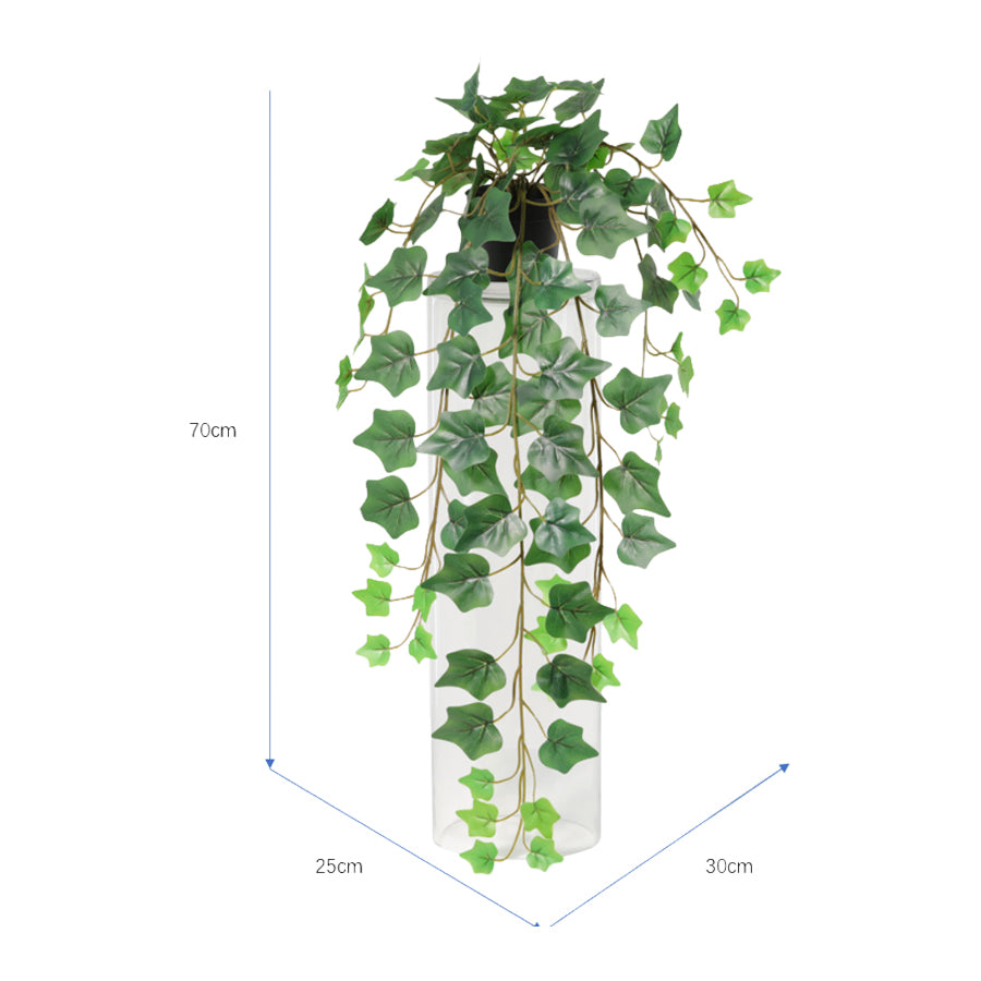 Potted Artificial Hanging Ivy 70cm - Image 5