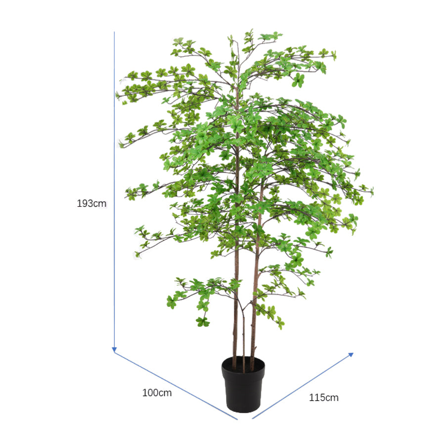 Potted Artificial Enkanthus Shrub 193cm - Image 4
