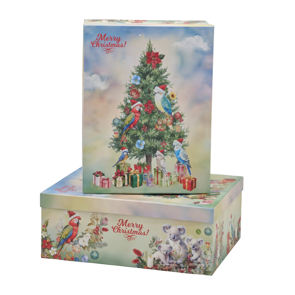 Bulk 2 Aussie Native Xmas Gift Box Set 18 43x34x16cm
