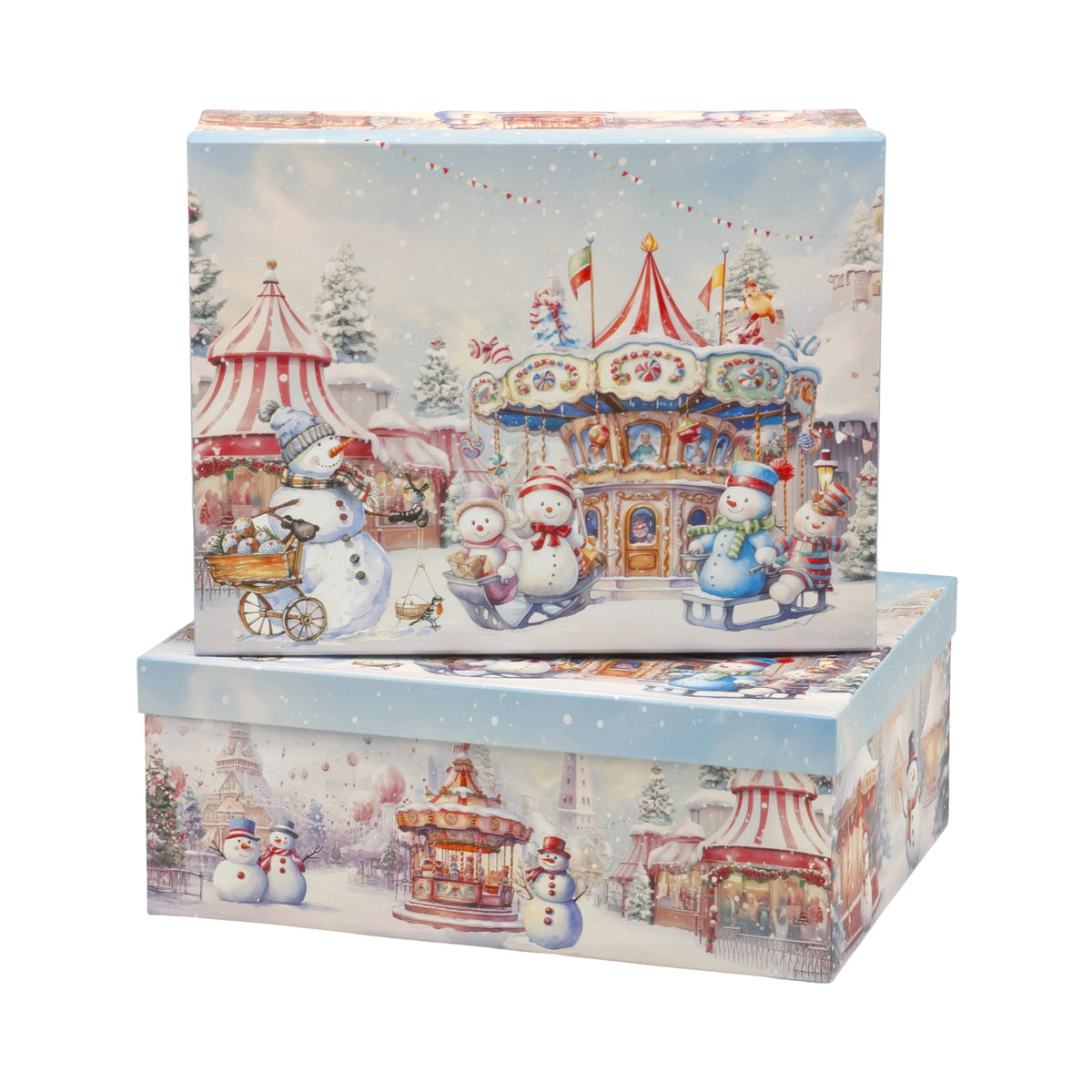 Bulk 2 Let It Snow Gift Box Set 18 43x34x16cm