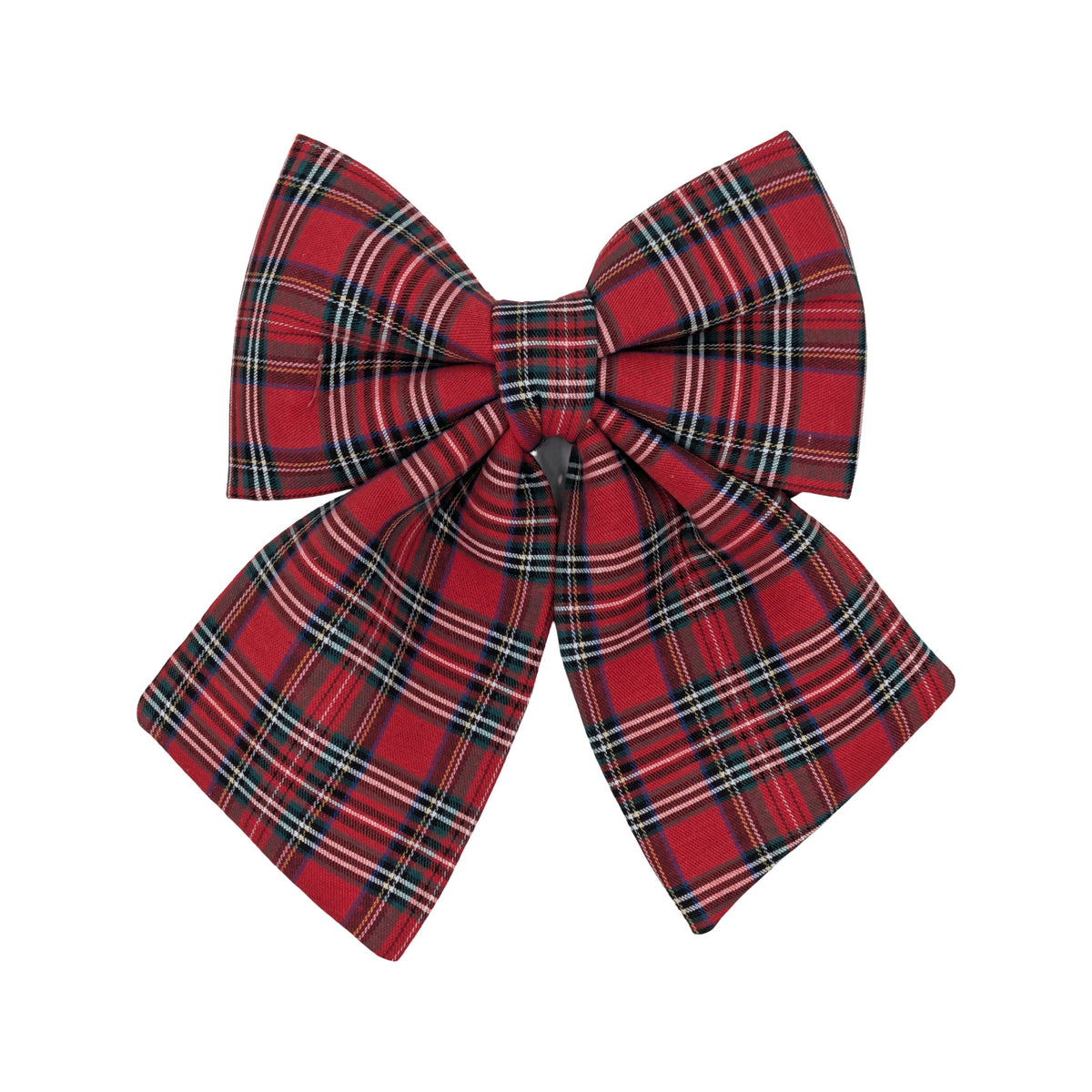Bulk 24 Xmas Tartan Bow 30x34cm