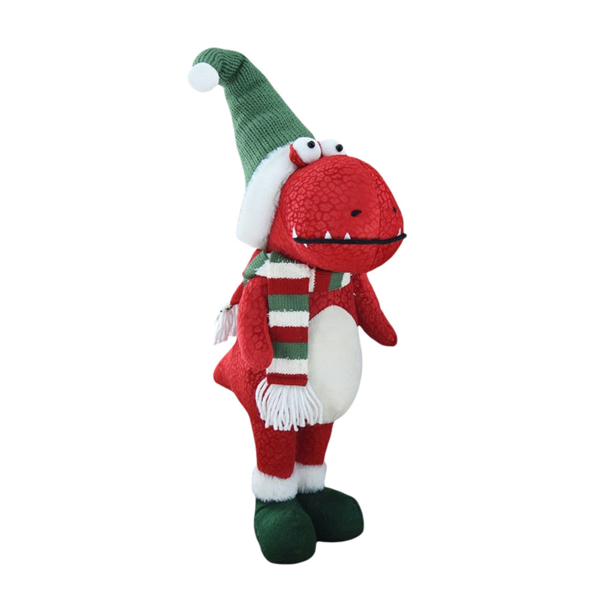 Bulk 4 Xmas Standing Dinosaur 16x28x60cm