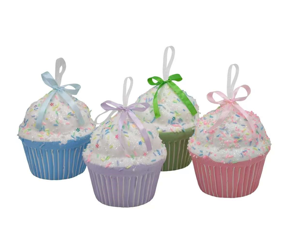 Bulk 16 Xmas Candycane Cupcake 12x15cm 4 Asst