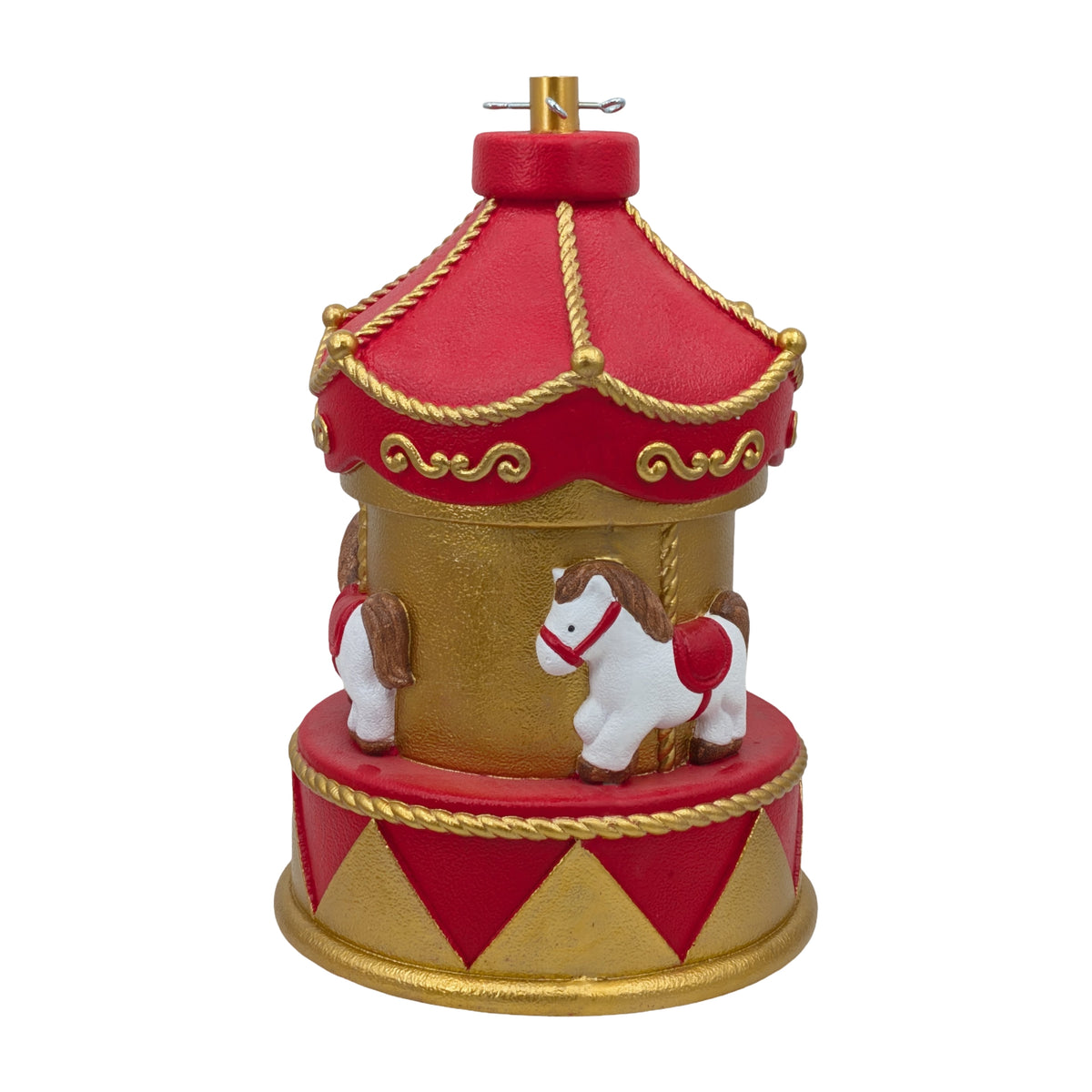 Carousel Horse Tree Stand Mgo Lrg 46x69cm