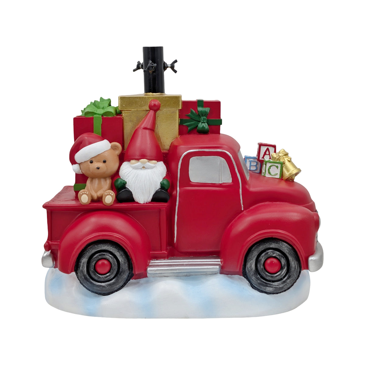 Mgo Xmas Car Tree Base 49x29x44cm