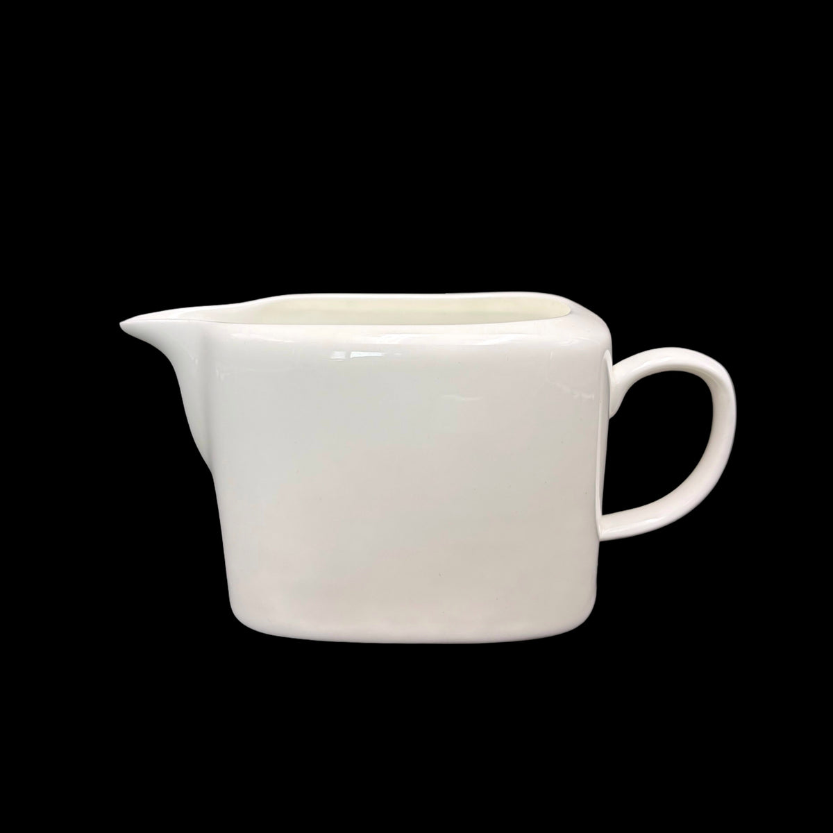 Bulk 12 White Bone China Gravy Jug 300ml