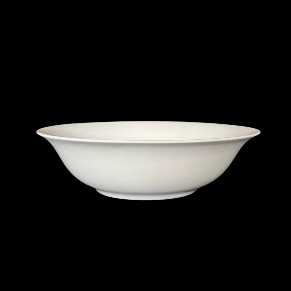 Bulk 18 White Bone China Round Bowl 8in 20.2x6cm