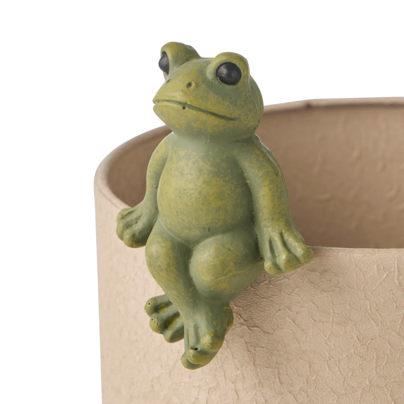 Jeremiah the Frog Pot Sitter Small 5.5 x 4.5 x 7.5 cm