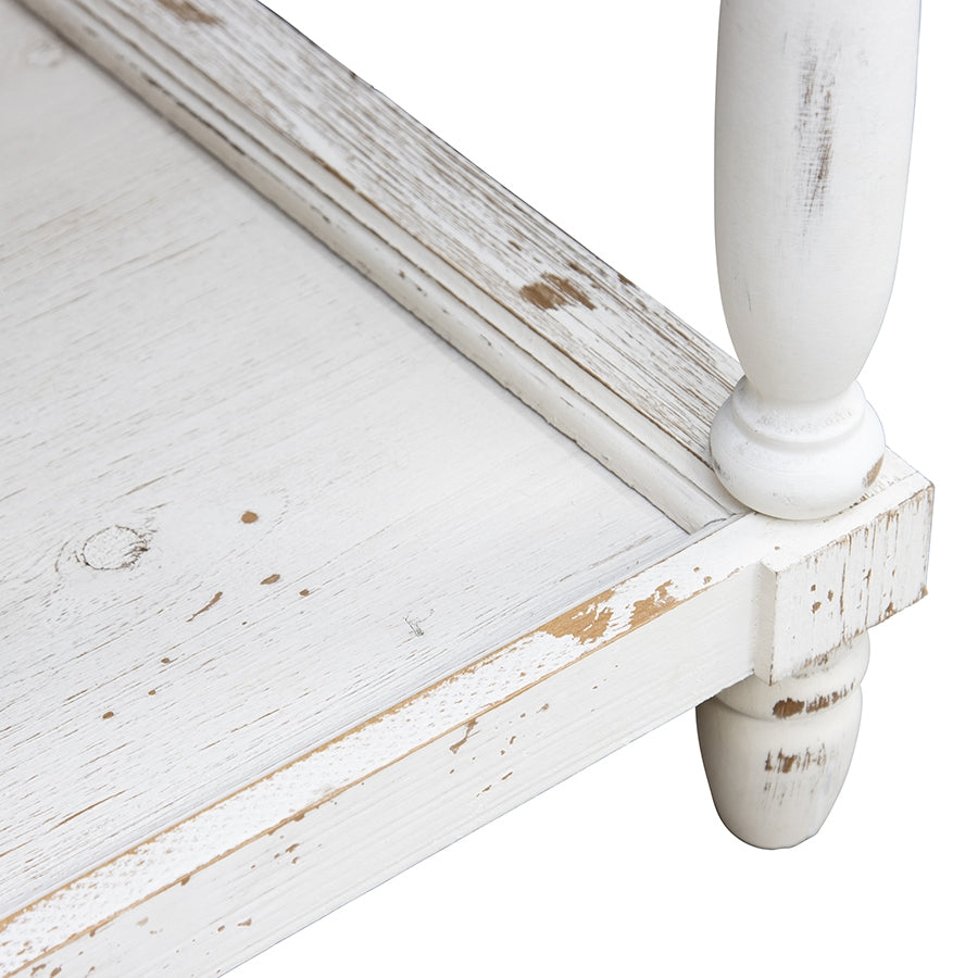 French Provincial Tall 5 Shelf Unit 180cm - Image 4