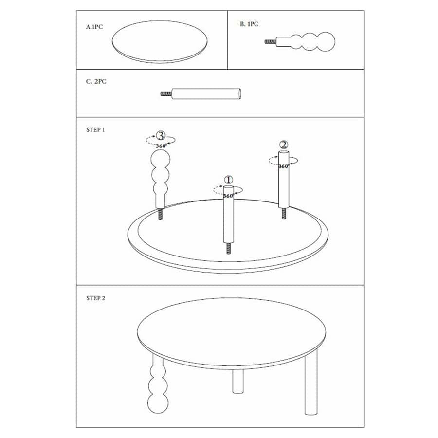 Avoca Coffee Table 80x40cm - Image 5