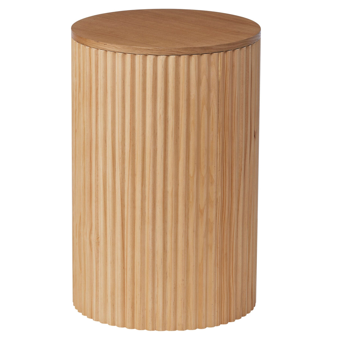 Wooden Pillar With Fluted Panelling 60cm