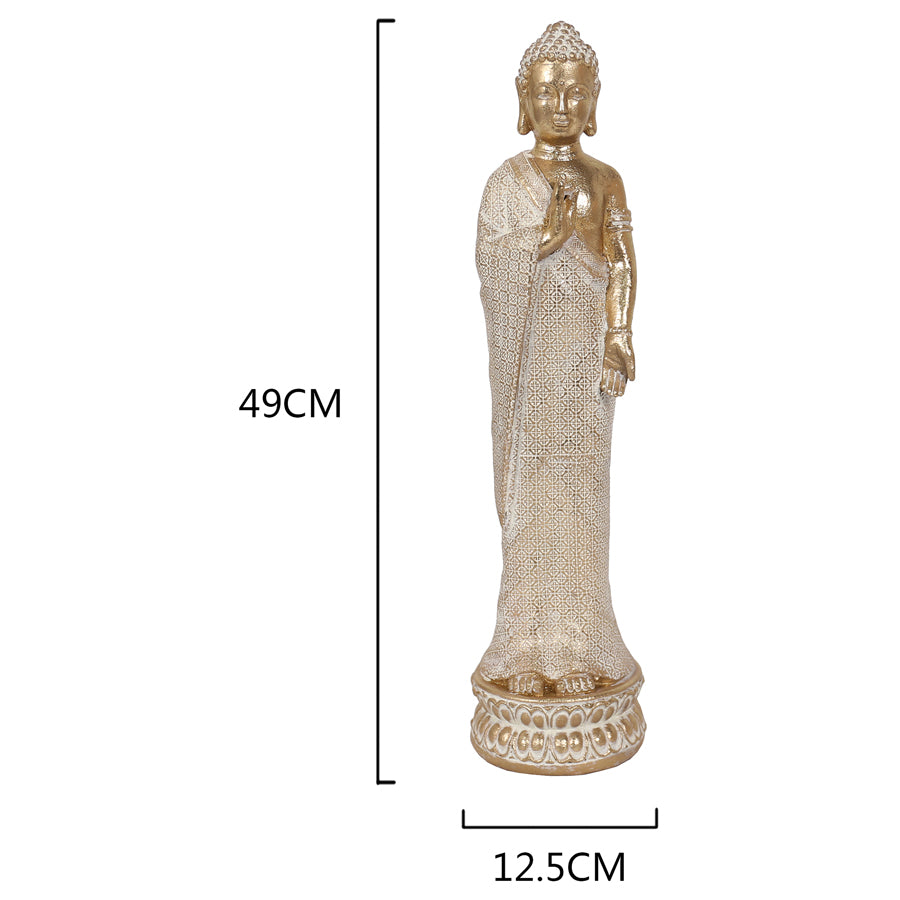 Standing Blessing Buddha Statue 49cm - Image 2