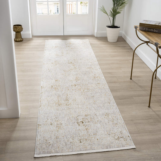Adelia 645 Pearl Modern Hallway Runner