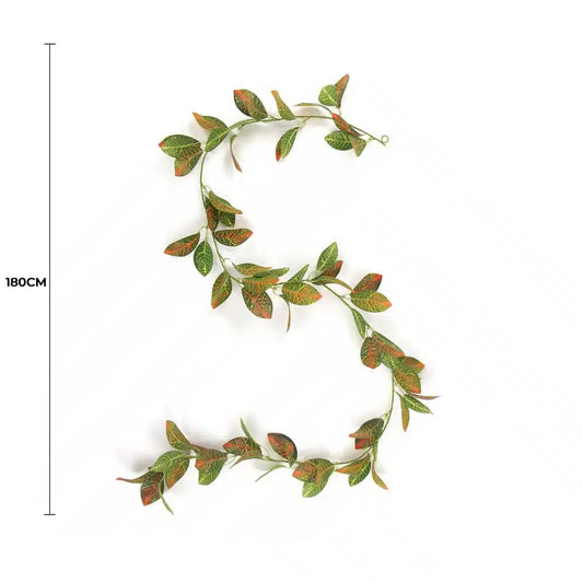 Artificial Croton Vine / Hanging Garland 180cm - Image 2