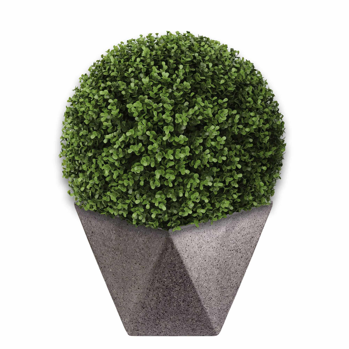 Large Artificial Topiary Ball Natural Buxus 44cm UV Resistant
