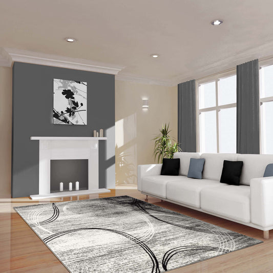 Boston 6687 Lt Grey Rug