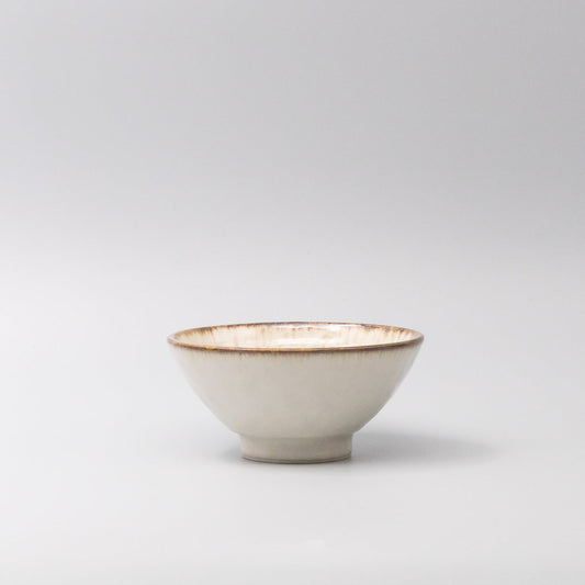 Bowl 15.5cm Ivory Pearl Glaze - Image 2