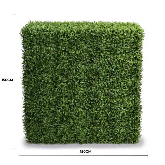 Deluxe Portable Buxus Hedge UV Resistant 150cm Long x 150cm High - Image 2
