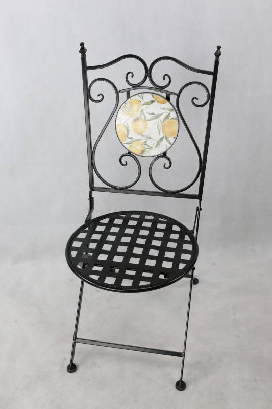Lemonade Outdoor Table & Chairs Setting 72cm - Image 2