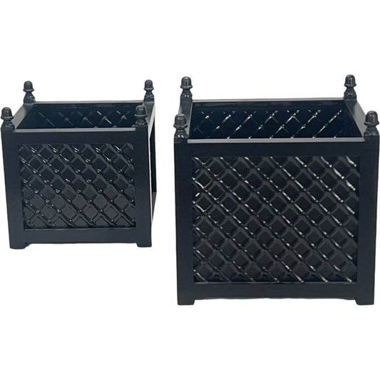 Set 2 Hamptons Planter 45cm - Image 2