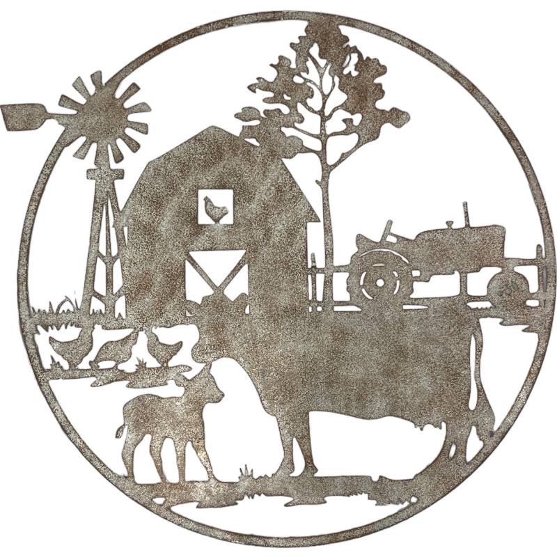Barn Wall Art 74cm