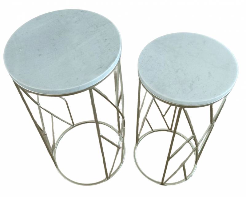 Set 2 Bourke Side Table 35x69cm