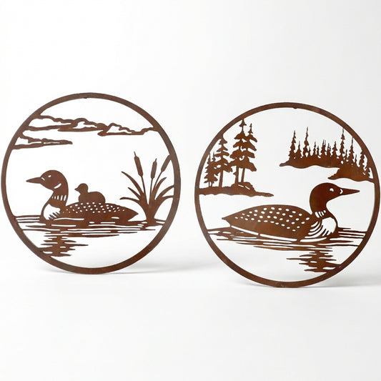 Bulk 4 Set 2 By The Pond Duck Wall Art Assorted 50cm