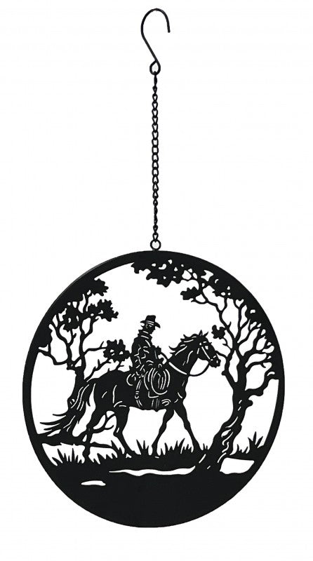Riding Horseman Wall Art 56cm