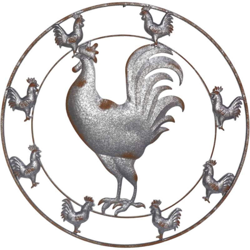 Rooster Wall Art 86cm