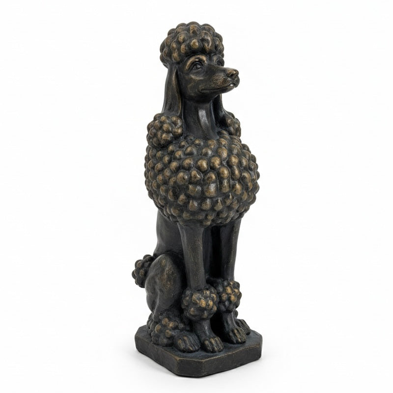 Taj the Poodle Bronze