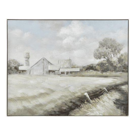 Country Framed Canvas 92cm
