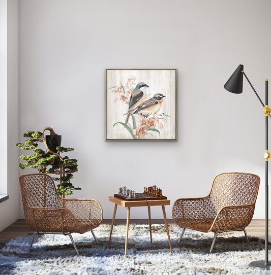 Dreaming Bird Framed Canvas Wall Art 80cm