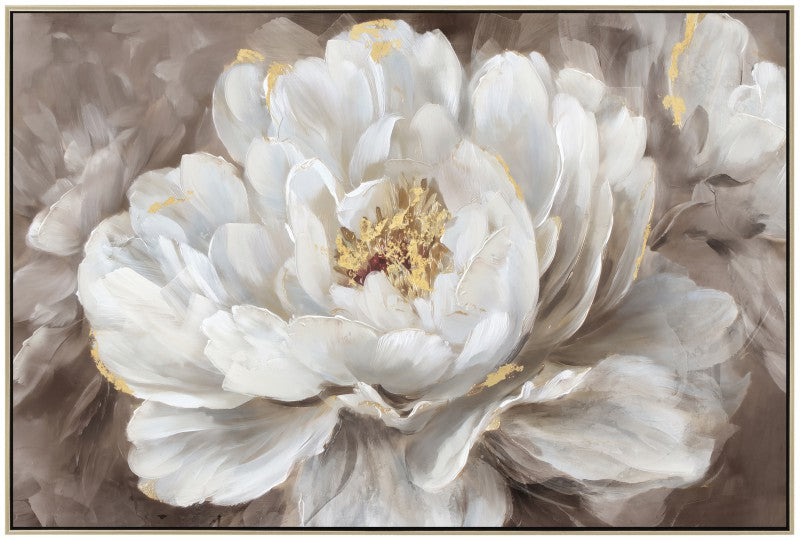 Gloria Floral Framed Artwork 80cm