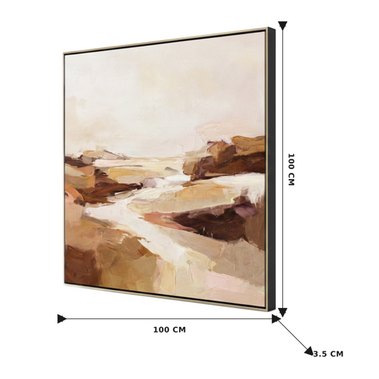 Down By The River Artwork 100cm