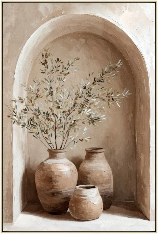 Rustic Urn Artwork 120cm