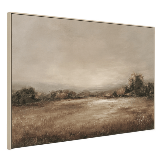 Frosty Farm Artwork 80cm