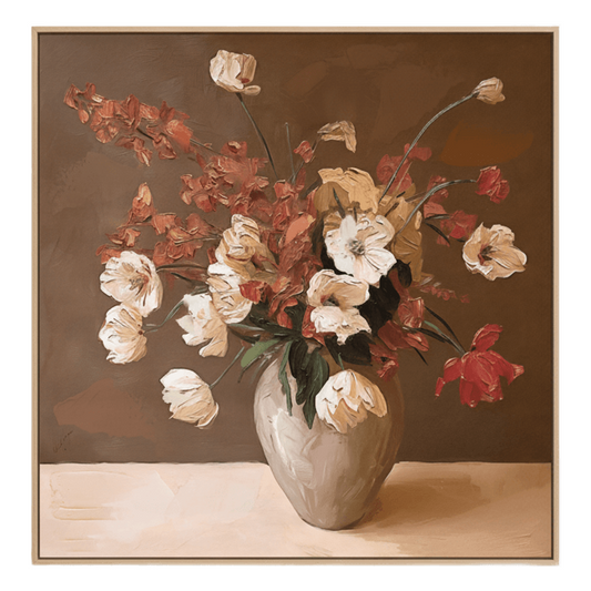 Bold Blooms Artwork B 80cm