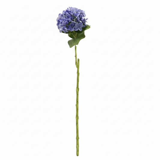 Bulk 24 Blue Artificial Hydrangea Stem