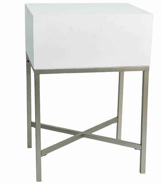 Whitecliff Bedside Table 68cm - Image 2