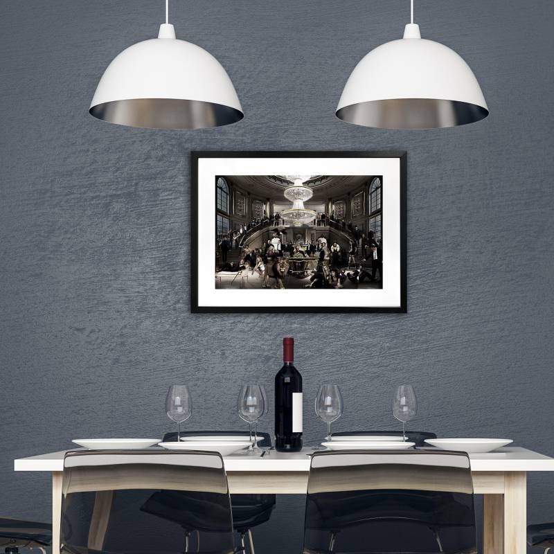 Welcome To The Party Artwork Framed w Glass Front 60cm - Image 4