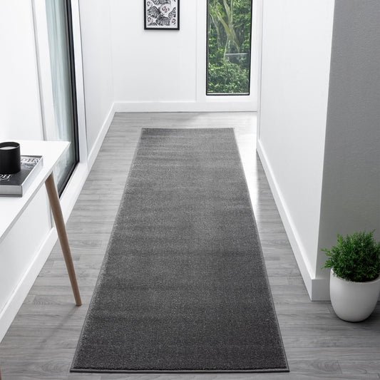 Europa 1000 Dk. Grey Hallway Runner