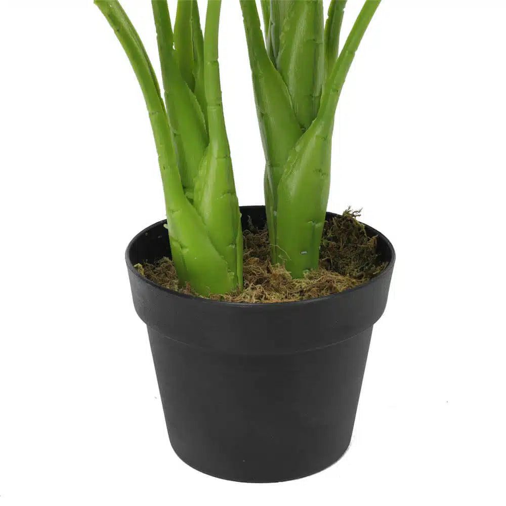 Artificial Potted Taro Plant / Elephant Ear 70cm - Image 4