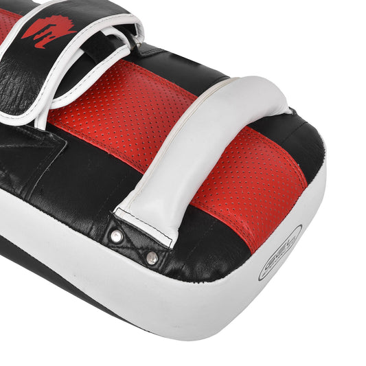 Morgan Endurance Gel Leather Curved Thai Pads (Pair)
