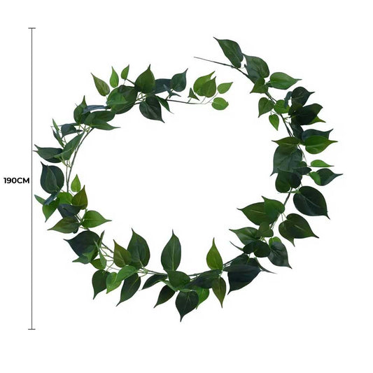 Long Philodendron Garland 190cm - Image 2