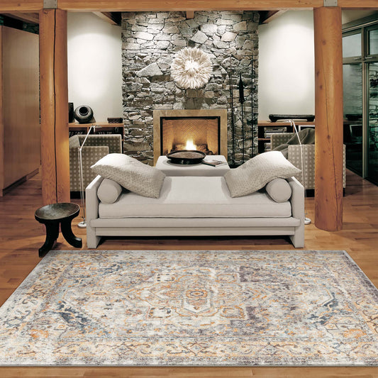 Luna 7402 Blue Rug
