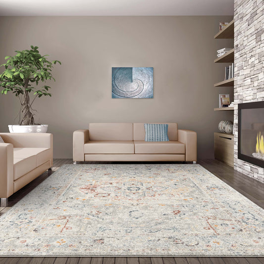 Luna 7406 Lt Grey Rug