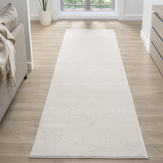 Luxley 595 Mist Modern Hallway Runner
