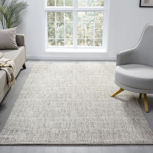 Nature 498 Oyster Modern Rug