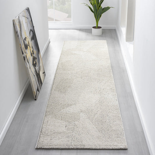 Nature 499 Pebble Modern Hallway Runner