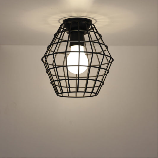 Wire Retro Industrial DIY Shade - Maci 18 Black